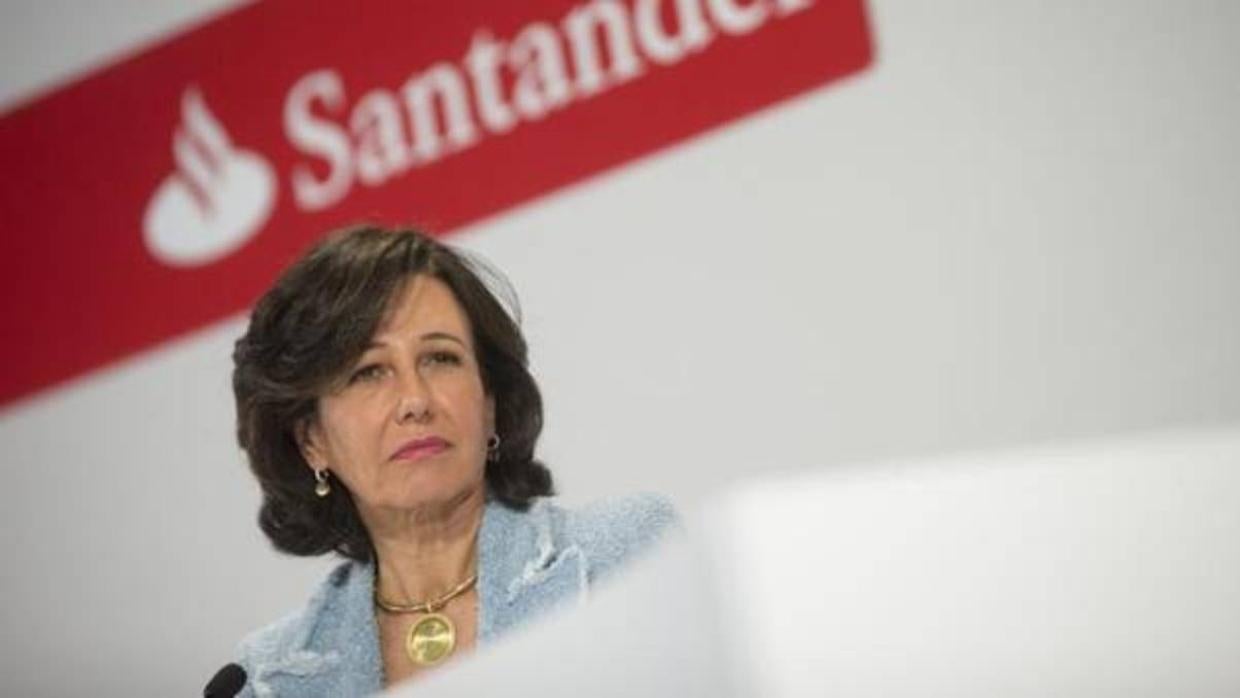 La presidenta del Banco Santander, Ana Botín