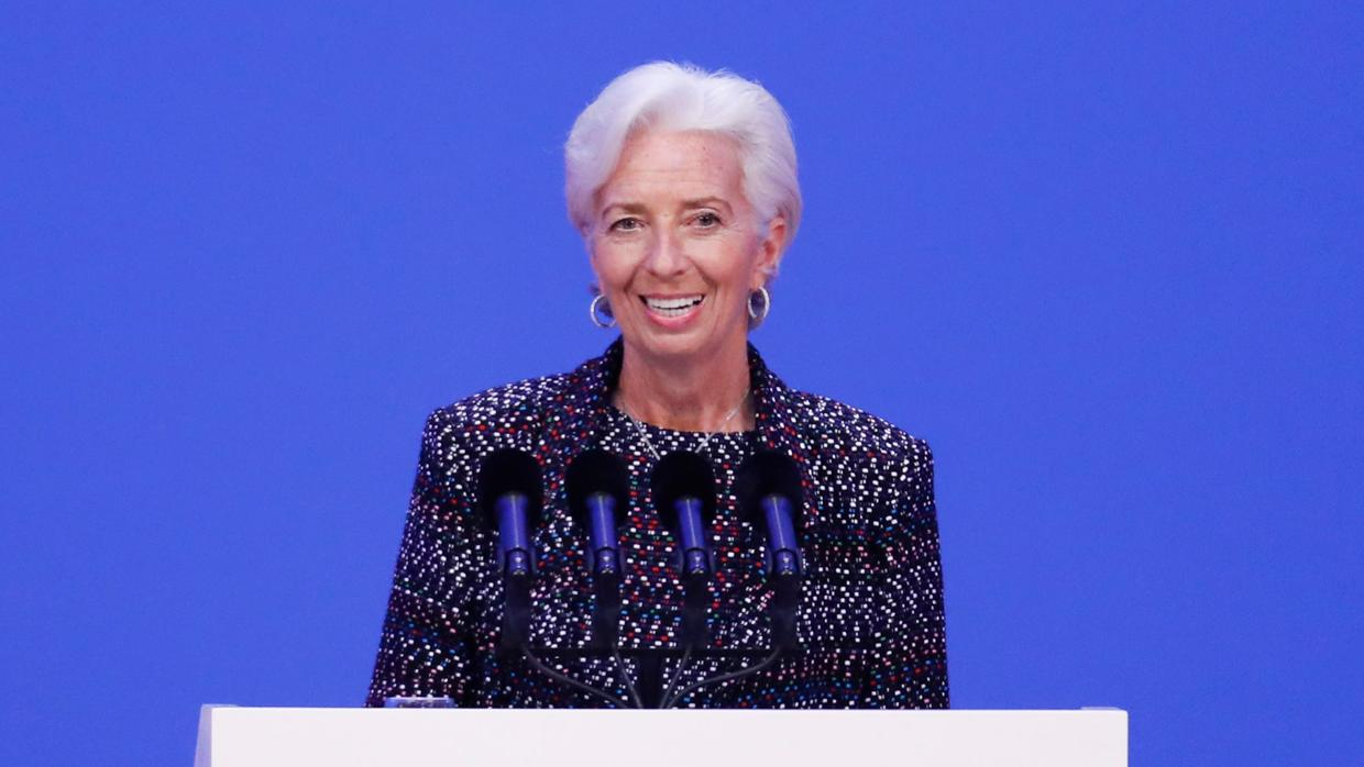 La directora gerente del FMI, Christine Lagarde