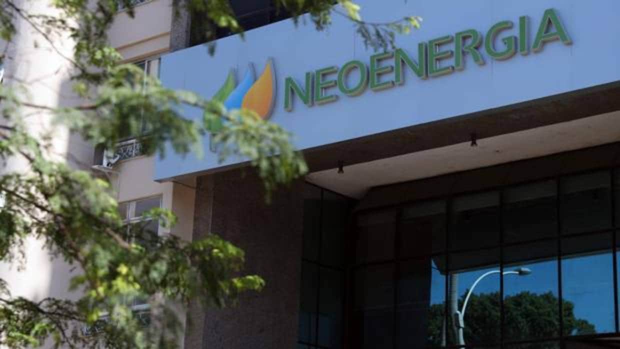 Fachada de la empresa energética Neoenergía, subsidiaria de la española Iberdrola, en Río de Janeiro