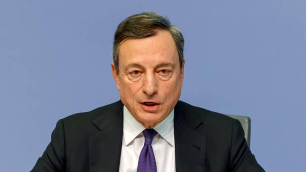 Mario Draghi, presidente del Banco Central Europeo