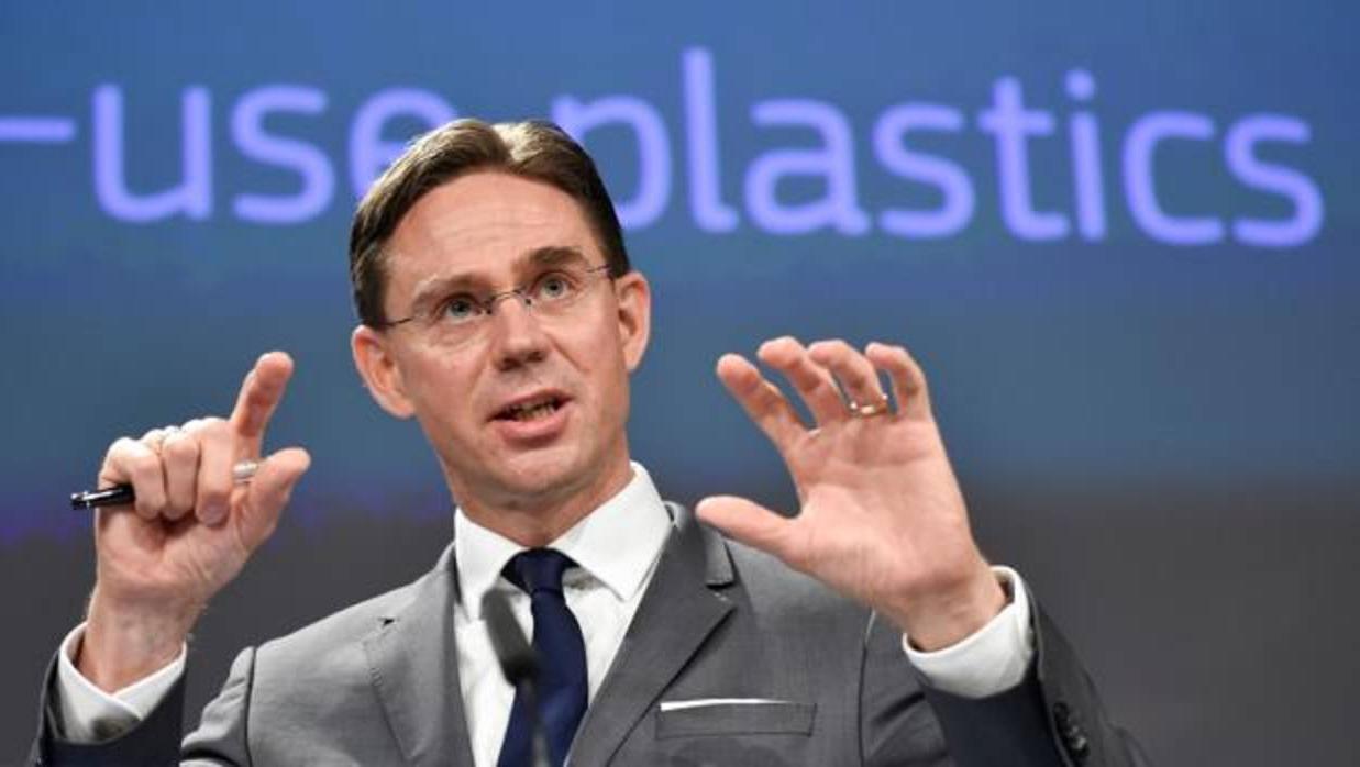 El vicepresidente del Ejecutivo comunitario para el Empleo, el Crecimiento y la Inversión, Jyrki Katainen