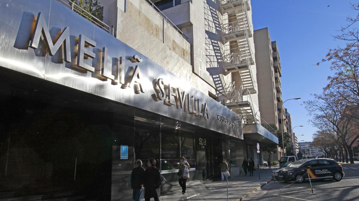 El hotel Meliá Sevilla