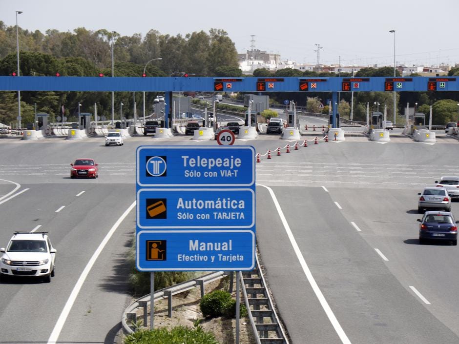 Autopista de peaje entre Sevilla y Jerez