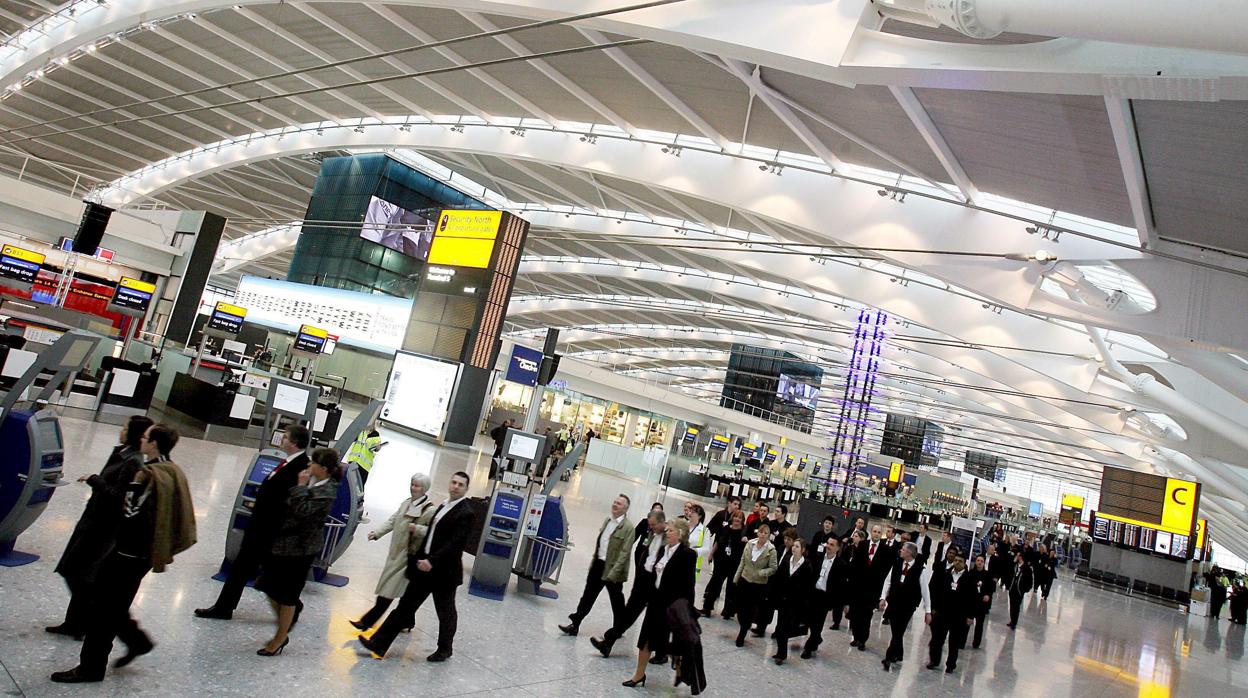 La terminal 5 del aeropuerto de Heathrow en Londres