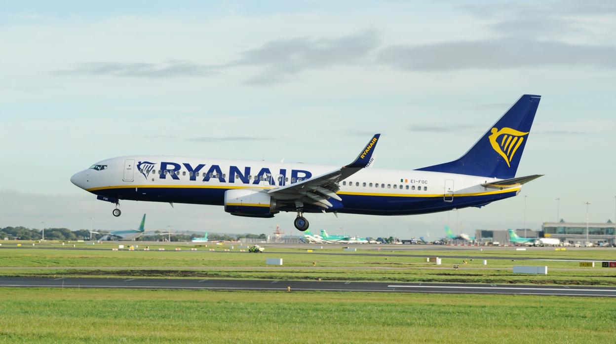 El índice de ocupación de los vuelos de Ryanair en julio se situó en el 97%