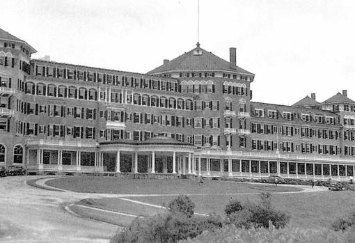 Fachada del Hotel Mount Washington, sede de la Convención de Bretton Woods