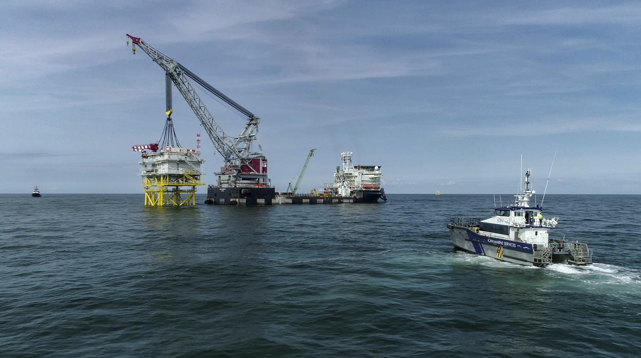 Instalación de la mayor subestación del mundo en el Mar del Norte