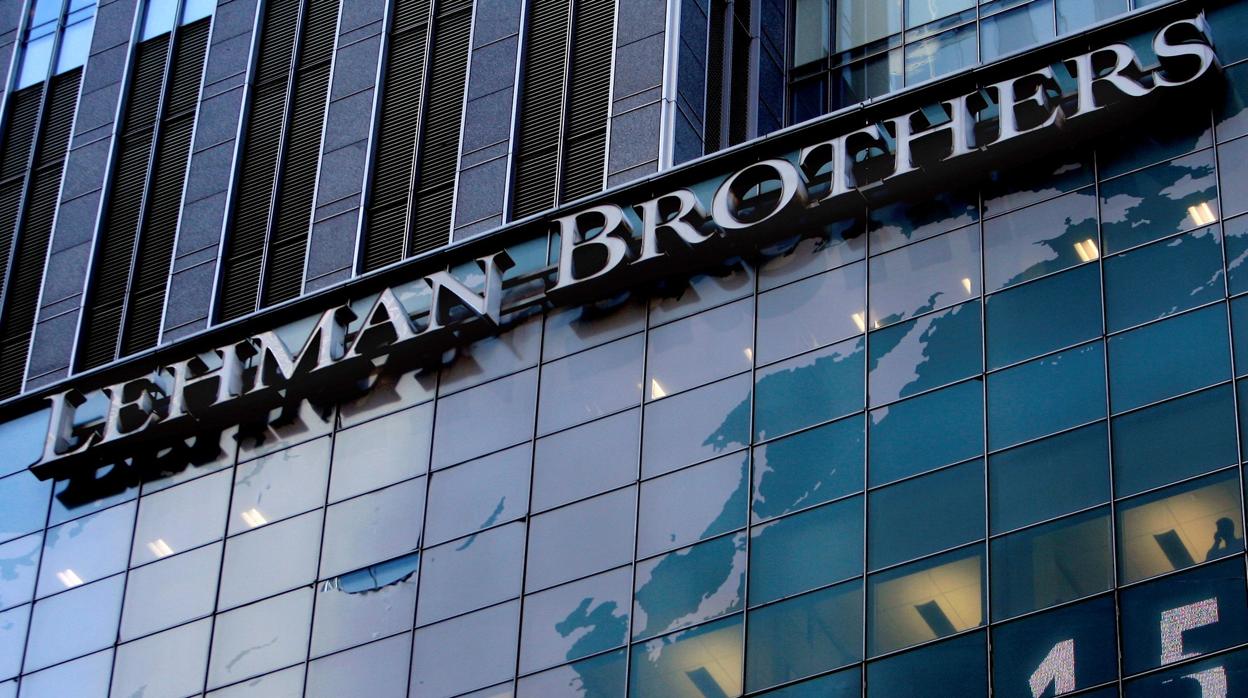 Fachada de Lehman Brothers en Nueva York