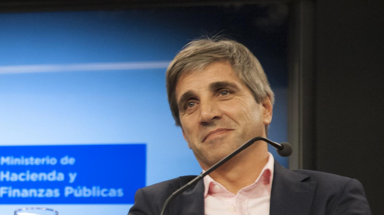 Luis Caputo, ya expresidente del Banco Central de Argentina