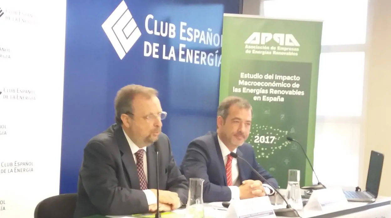 José Miguel Villarig y José María González, presidente y director general de APPA Renovables