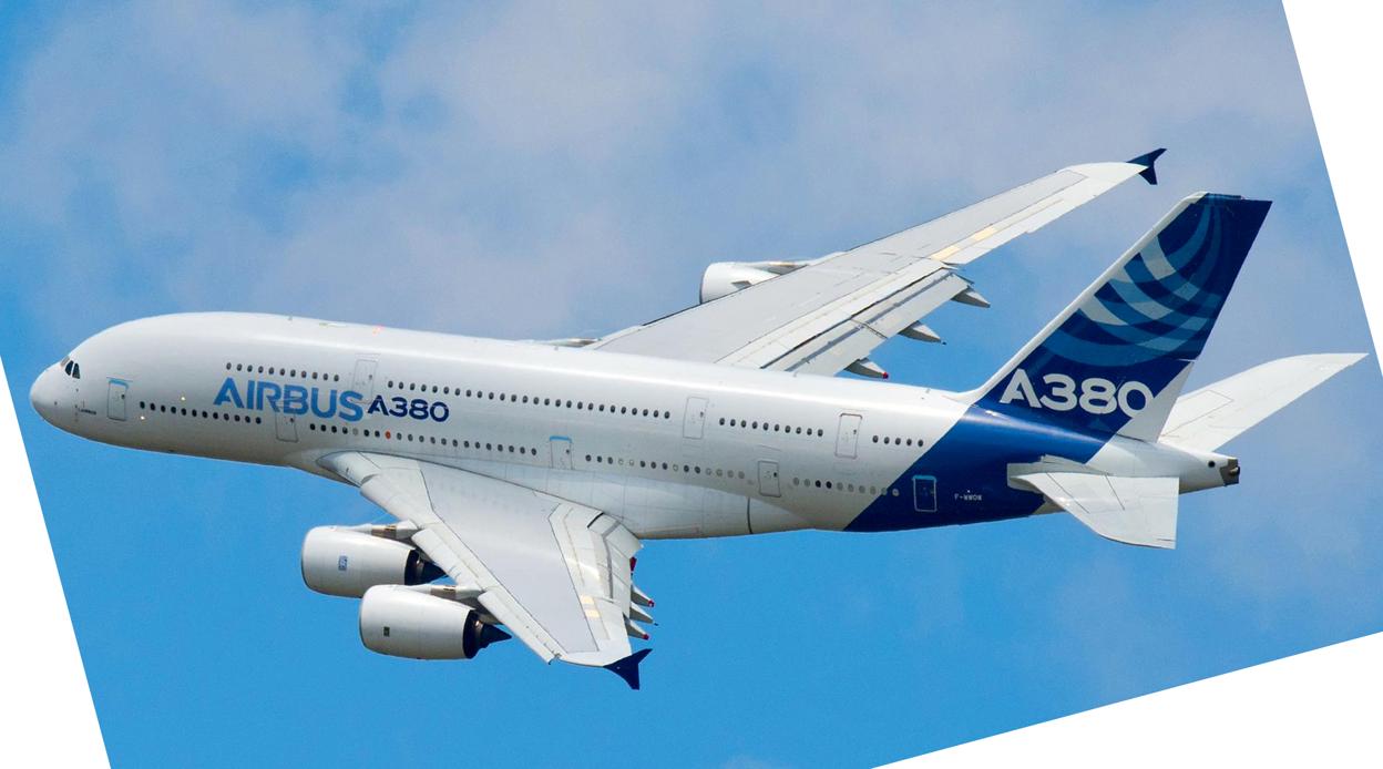 Imagen del Airbus A-380