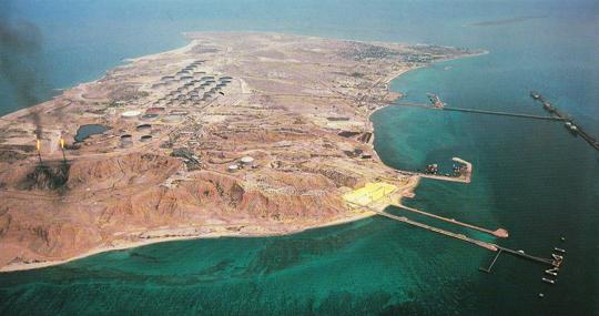 Isla de Kharg, en el golfo Pérsico