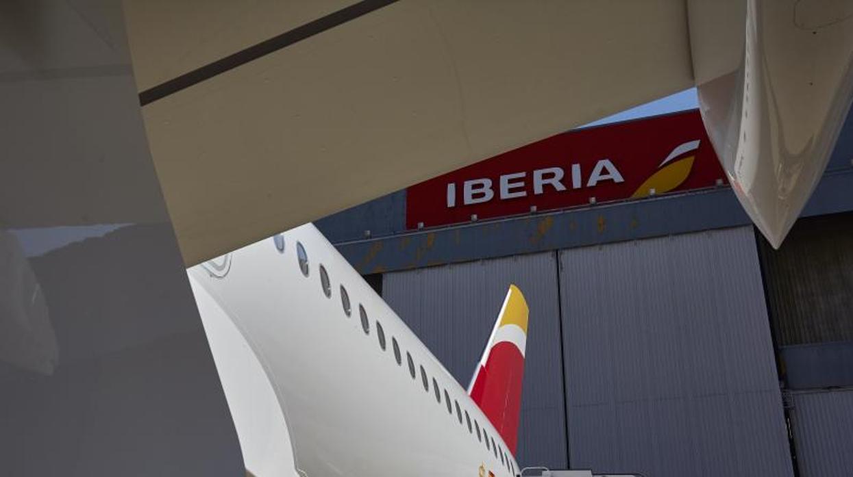 Avión de Iberia