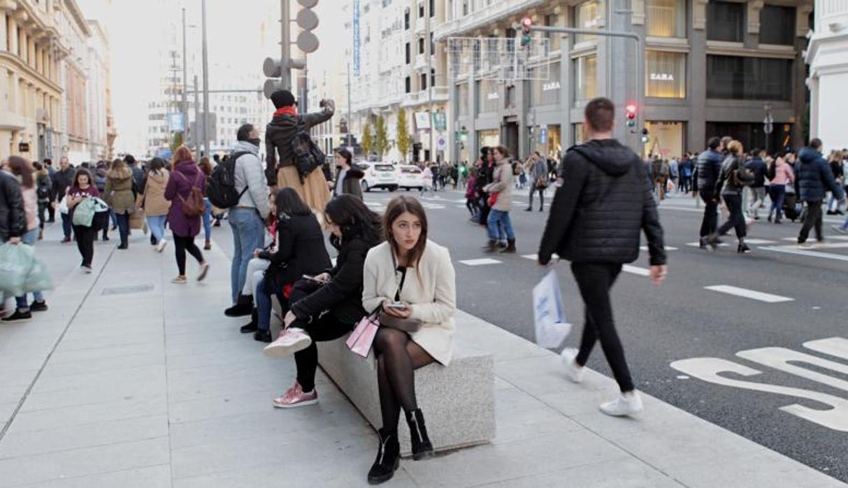 Compras en el centro de Madrid