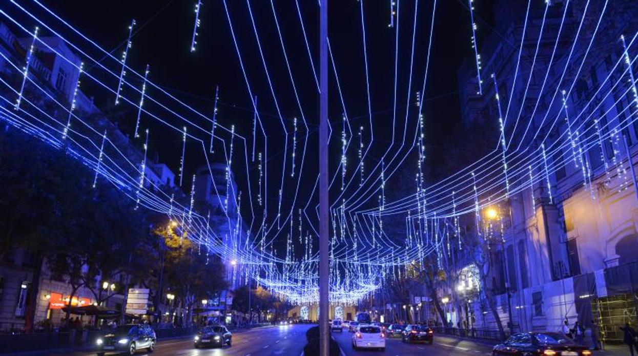 Luces de Navidad en Madrid