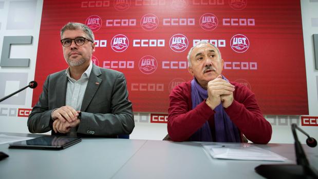CC.OO. y UGT anuncian movilizaciones ante la pasividad del Gobierno