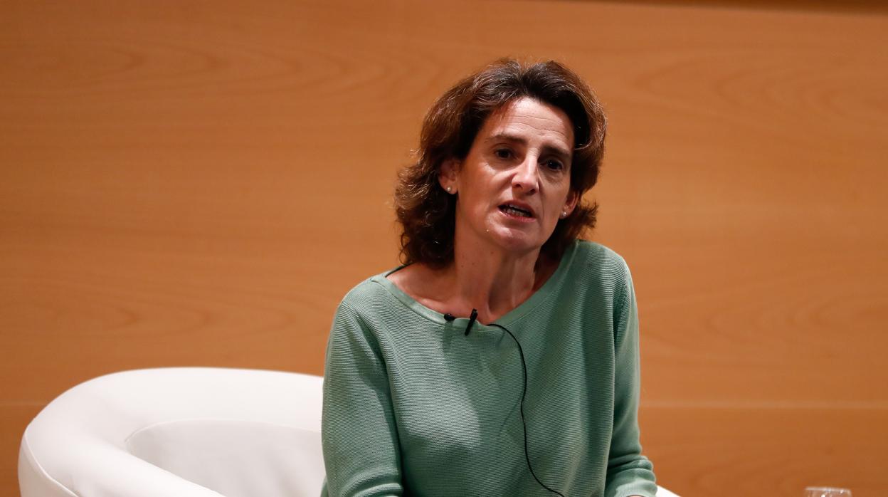 Teresa Ribera, ministra de Transición Ecológica, en el Spain Investors Day
