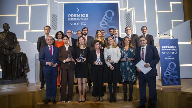 Vocento entrega sus Premios Empresariales a 14 compañías «ejemplares»