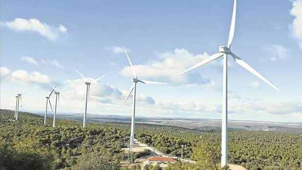 Arranca en Plasencia el primer parque eólico de Extremadura