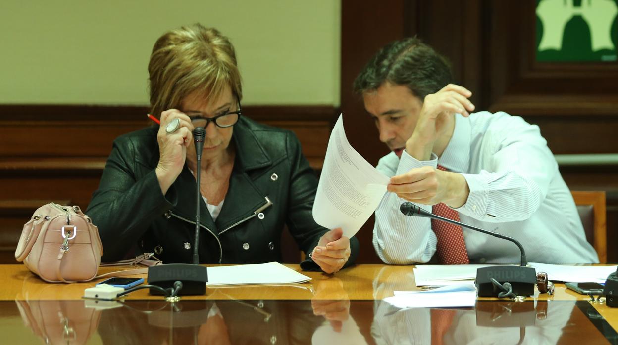 La diputada popular Celia Villalobos ha presidido durante esta legislatura la Comisión del Pacto de Toledo