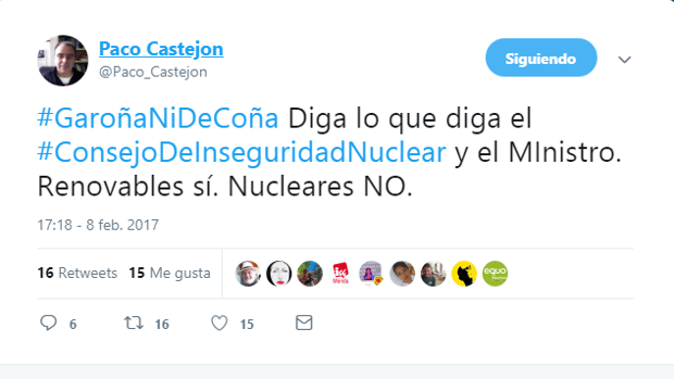 Una diputada del PSOE y un antinuclear de Podemos entran en el Consejo de Seguridad Nuclear