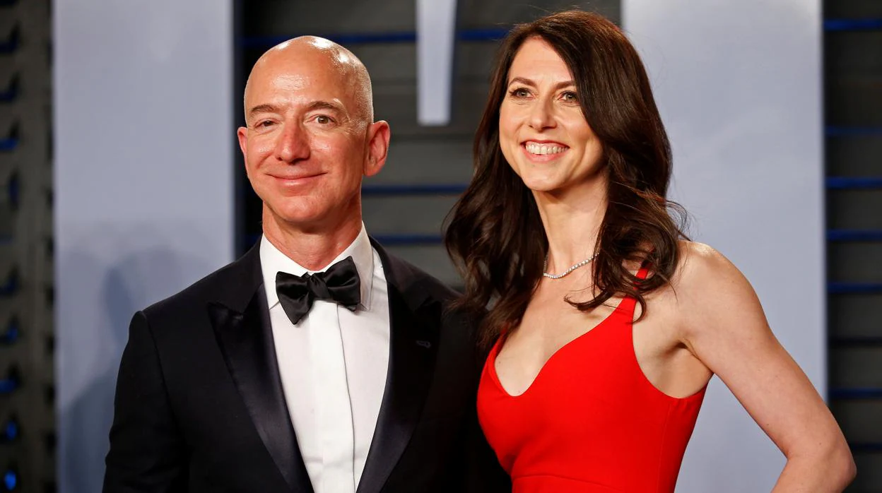 Jeff Bezos y MacKenzie Bezos