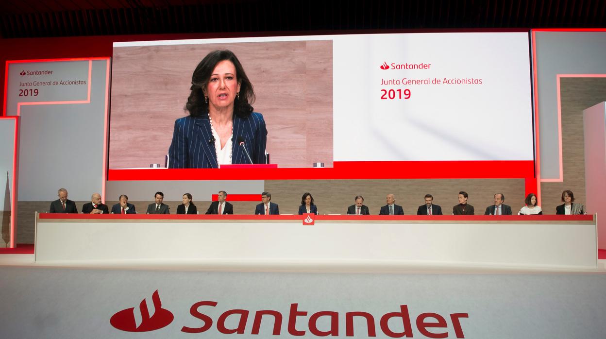 Ana Botin, presidenta del Santander