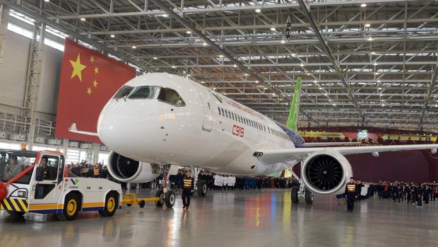 China también quiere el cielo con el C919, su avión «low cost» de pasajeros