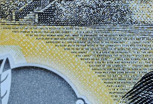Australia reconoce que sus billetes de 50 dólares tienen faltas de ortografía
