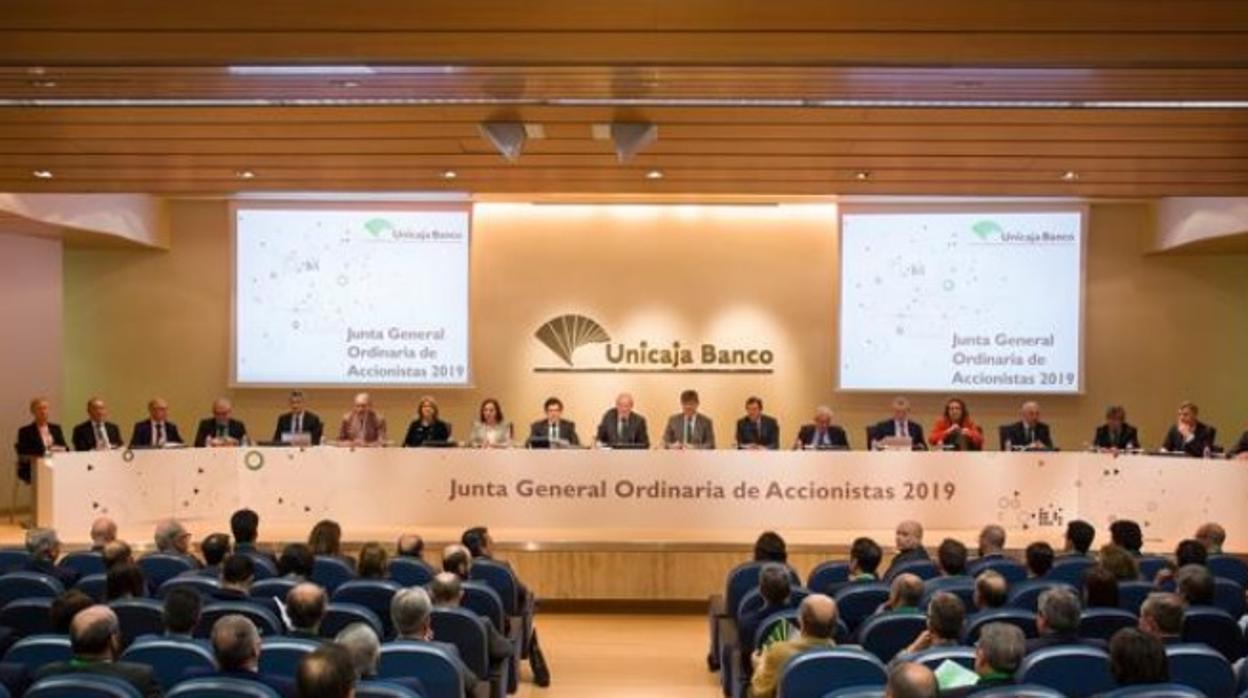 Junta general de accionistas de Unicaja de 2019