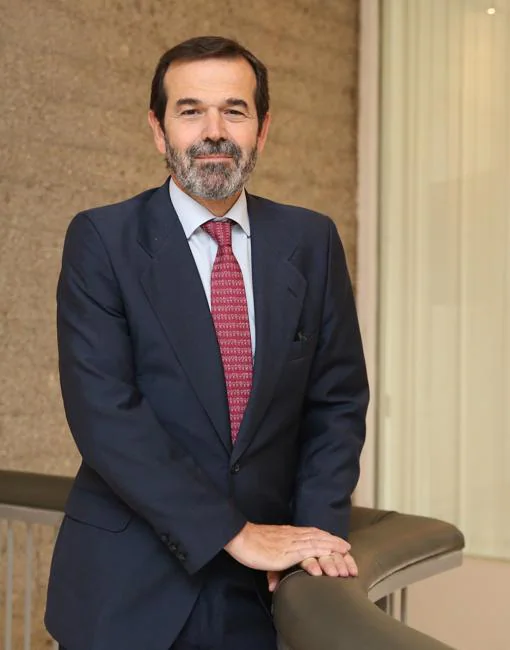 Juan Fernández-Aceytuno, consejero delegado de Sociedad de Tasación, posa para ABC