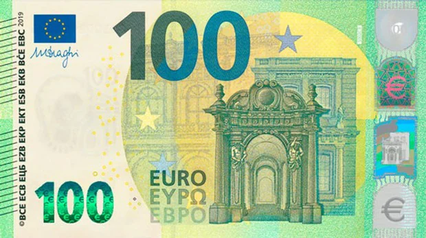 Los nuevos billetes de 100 y 200 euros entran en circulación en España