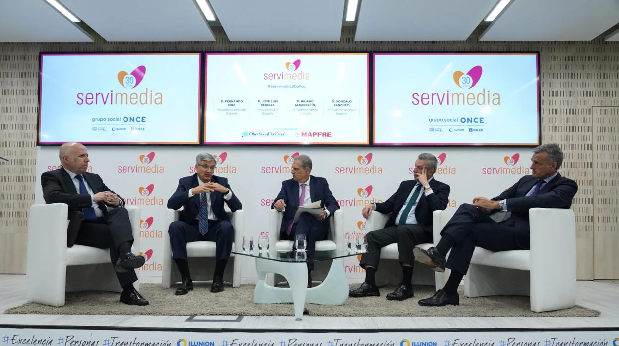 Los presidentes de las «big four» han participado en un diálogo en Madrid