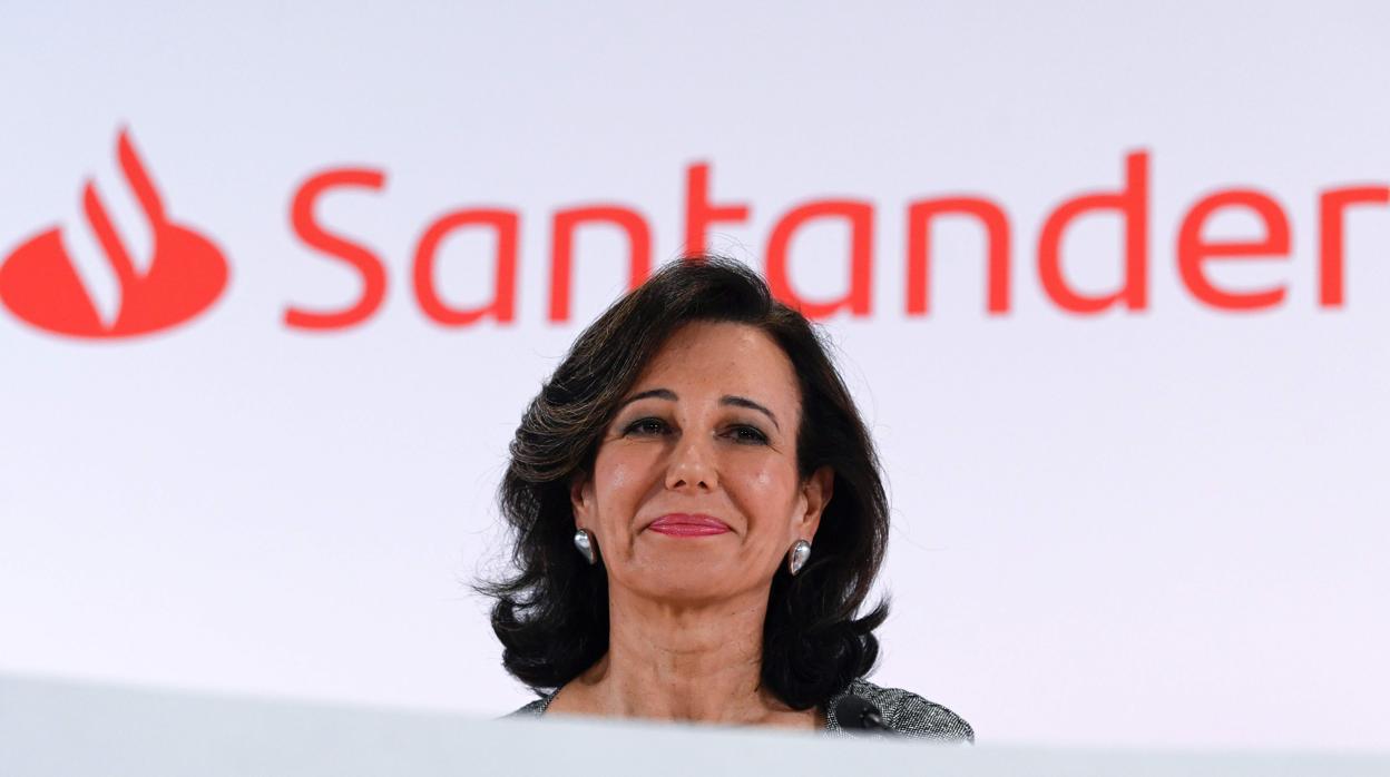 La presidenta del Banco Santander, Ana Botín. La entidad compró el Popular hace dos años por 1 euro