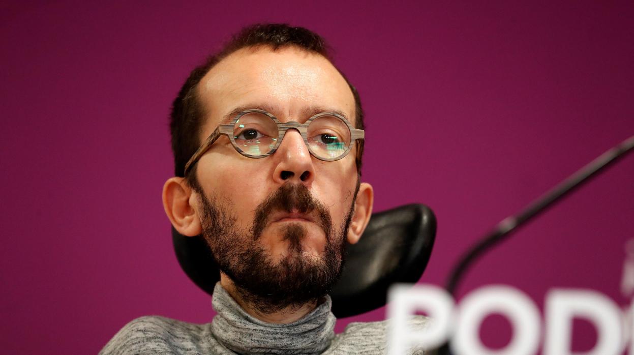 Echenique ha sido recientemente degradado por Iglesias, que lo ha apartado de la Secretaría de Organización