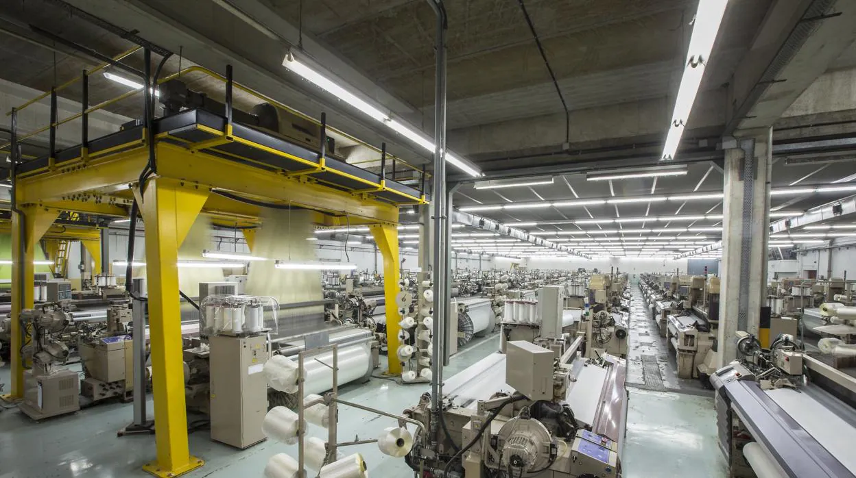 Empresa Textil A. Ortiz, en Cataluña