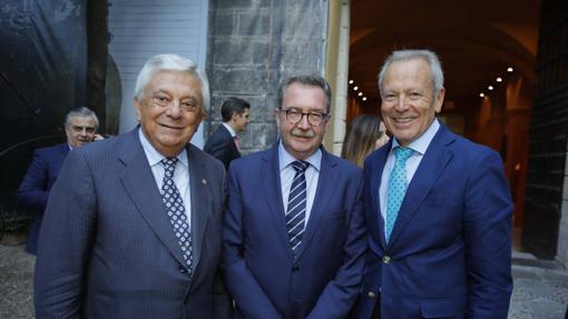 Francisco Herrero, Ángel Gallego y José Pozo