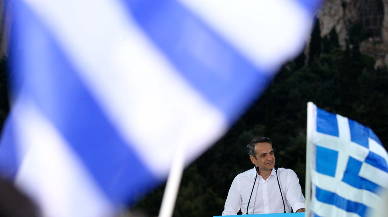 Kyriakos Mitsotakis, nuevo primer ministro griego