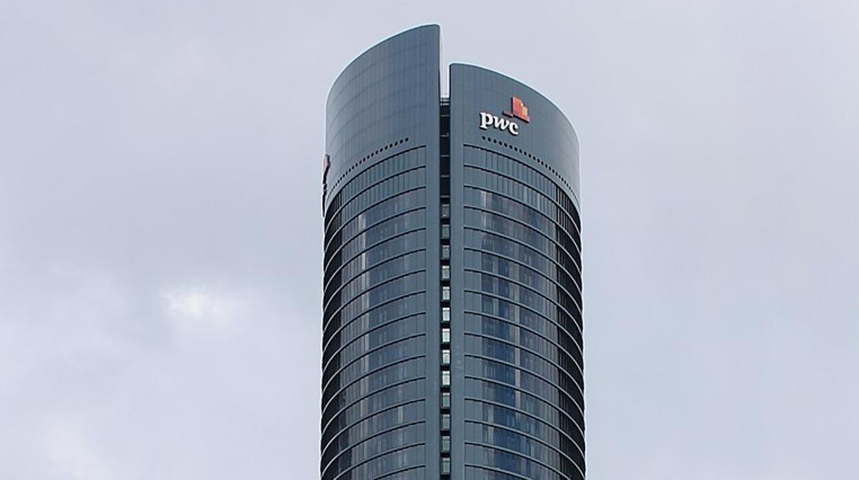 La torre PwC en Madrid