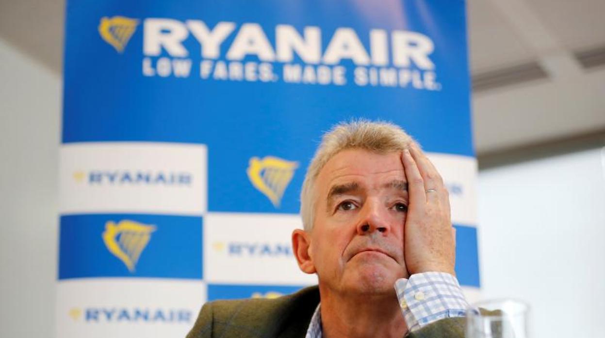 El consejero delegado de Ryanair Michael O'Leary, en una foto de archivo