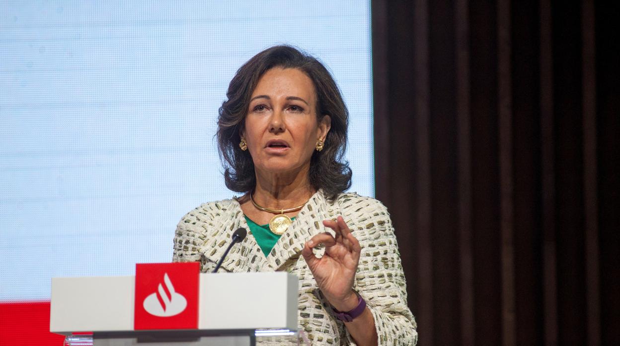 Ana Botín, presidenta del Banco Santander