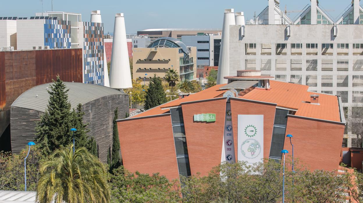 Sede de Extenda en la Isla de la Cartuja de Sevilla