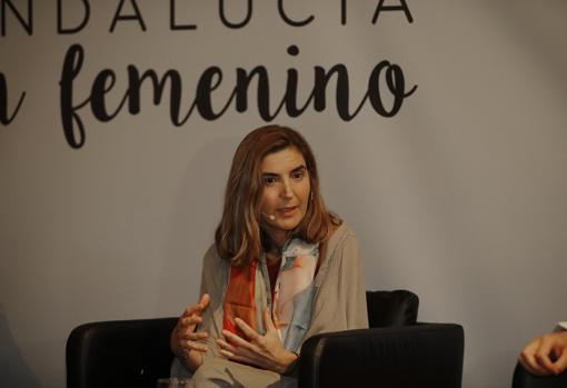 La consejera de Empleo, Rocío Blanco, durante el acto