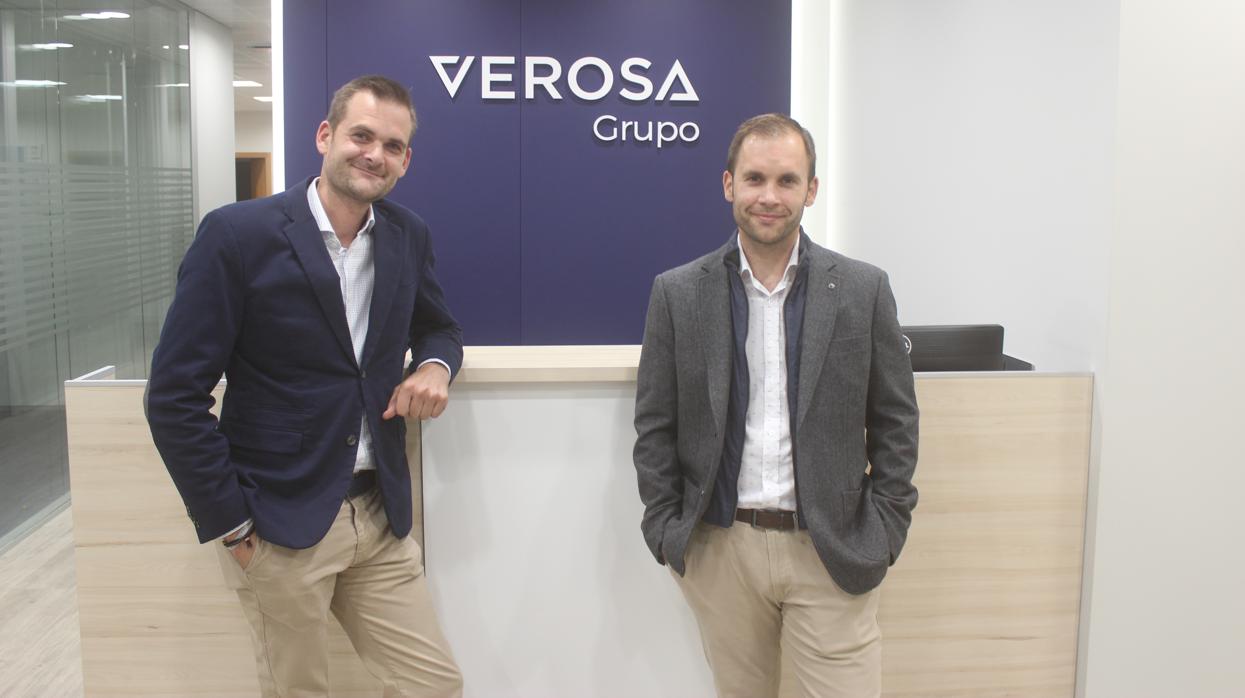 Pédro Jesús y Juan Francisco Vera, representantes de la segunda generación en la empresa familiar