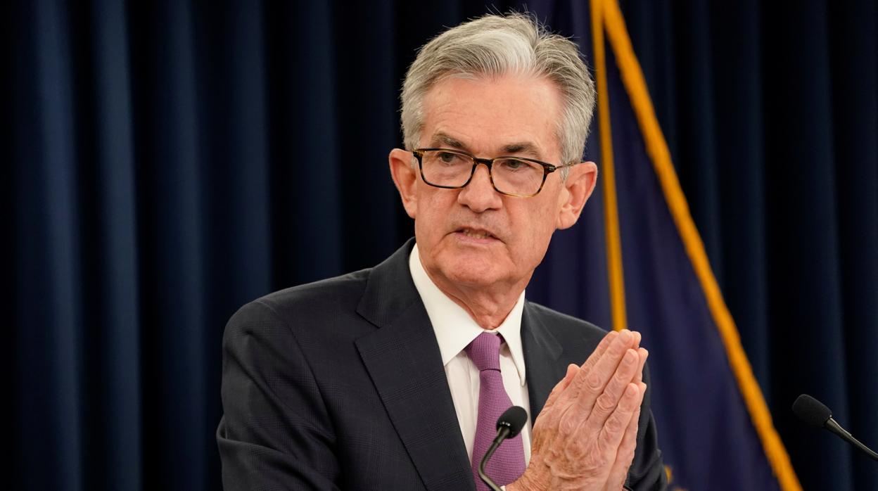 Jerome Powell, presidente de la Fed