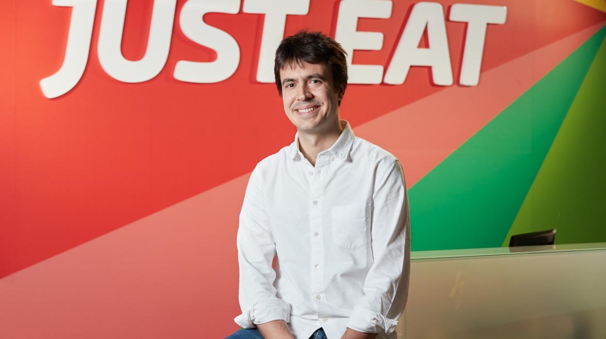 El consejero delegado de Just Eat España, Patrik Bergareche