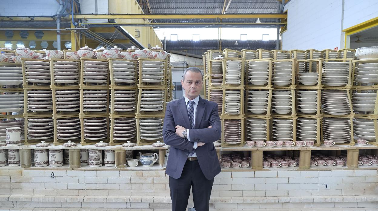 Mario Vázquez Iriberri, consejero delegado de Ultralta, empresa propietaria de la fábrica de La Cartuja Pickman