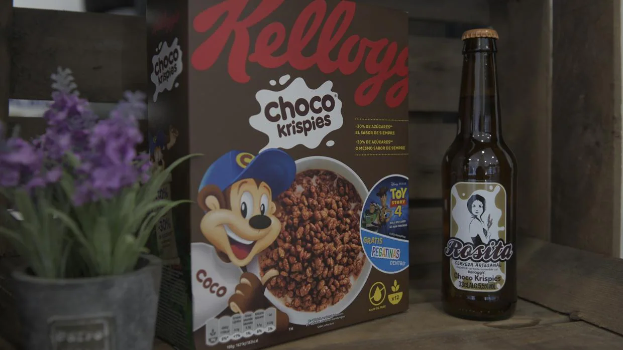 Cerveza artesanal «Rosita Kellogg's Choco Krispies»