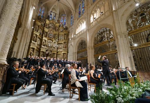 Concierto del Coro y Orquesta Titulares del Teatro Real en la Catedral de Burgos