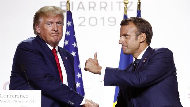 Macron y Trump se tiran la fiscalidad a la cabeza